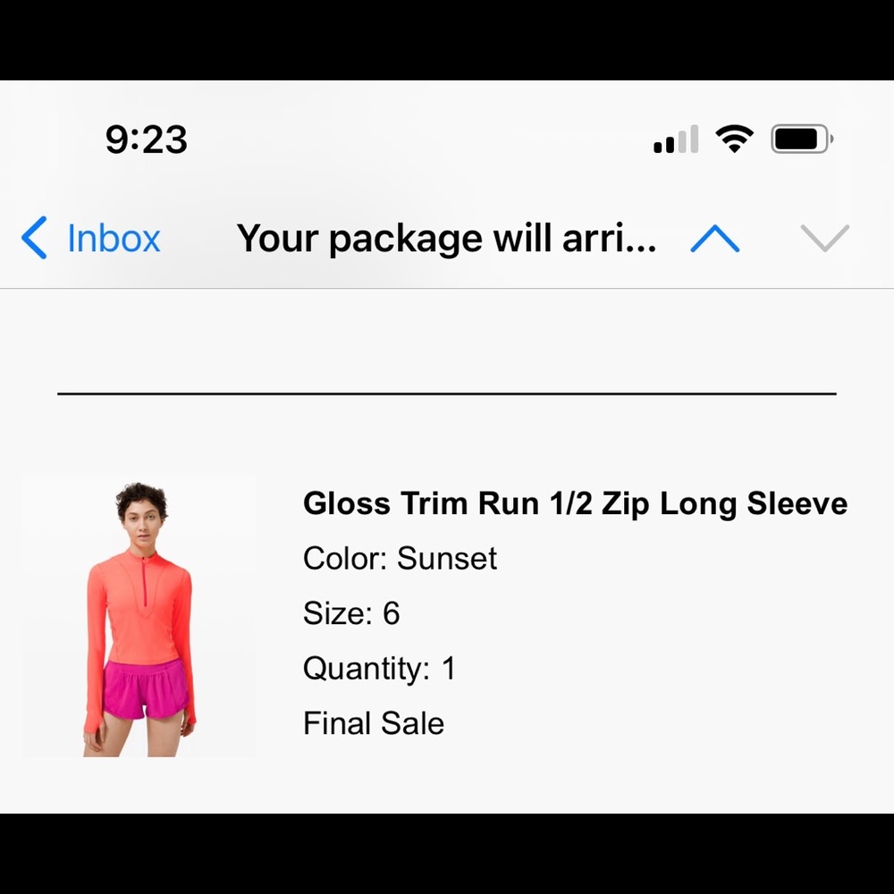 Gloss Trim 1/2 Zip